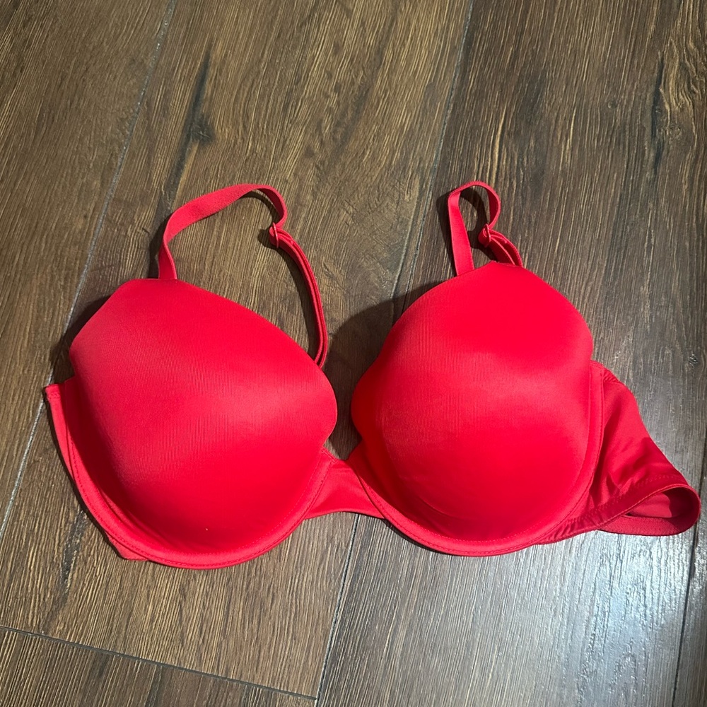 Red PINK T-Shirt bra